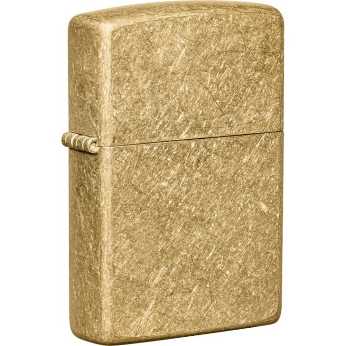 ZIPPO CLASSIC TUMBLED BRASS 49477