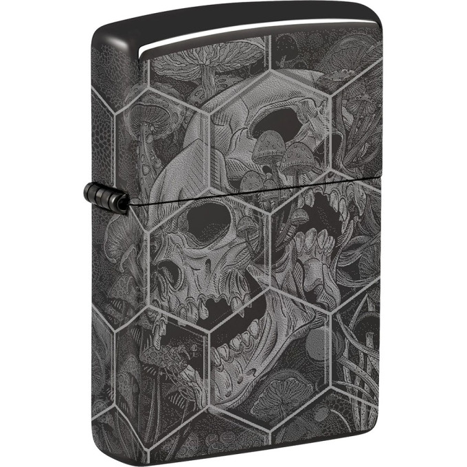 Зажигалка ZIPPO MUSHROOM SKULLS 46425