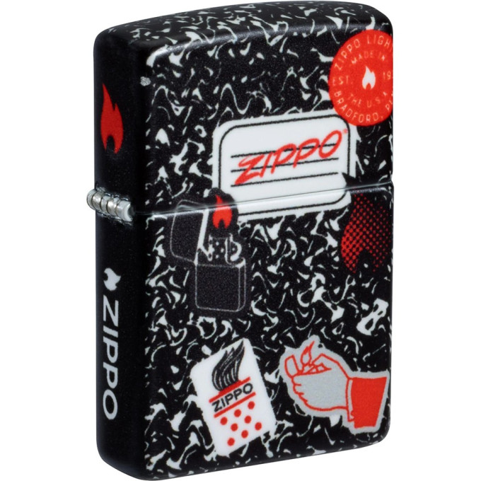 Зажигалка ZIPPO NOTEBOOK DESIGN 46707